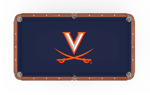 University of Virginia Pool Table Cloth by Hainsworth Image 1