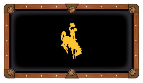 University of Wyoming Pool Table Cloth by Hainsworth Image 1