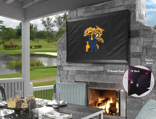 Kentucky Outdoor TV Cover w/ Wildcats Logo Image 1