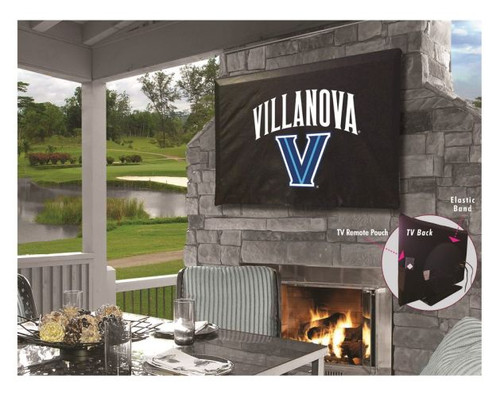 Villanova Outdoor TV Cover w/ Wildcats Logo Image 1