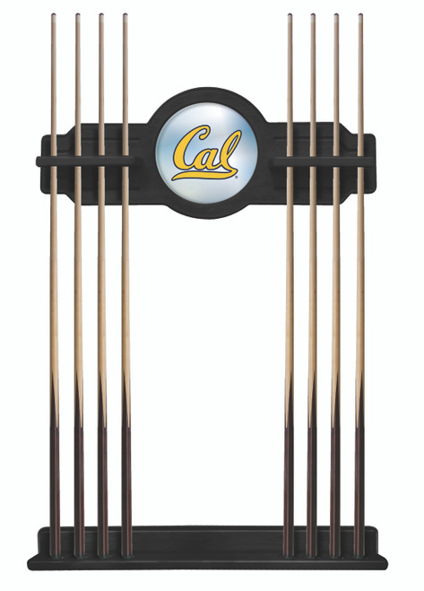 University of California Cue Rack w/ Officially Licensed Team Logo (Black) Image 1
