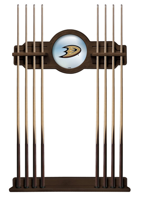 Anaheim Ducks Cue Rack w/ Officially Licensed Team Logo (Navajo) Image 1