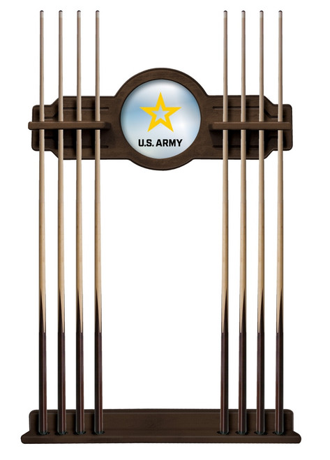 United States Army Cue Rack w/ Officially Licensed Team Logo (Navajo) Image 1