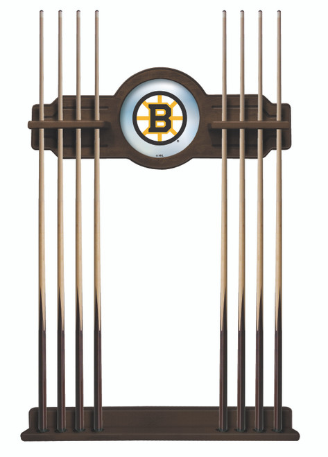 Boston Bruins Cue Rack w/ Officially Licensed Team Logo (Navajo)