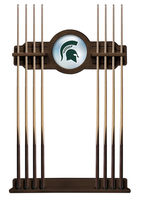 Michigan State University Cue Rack w/ Officially Licensed Team Logo (Navajo) Image 1