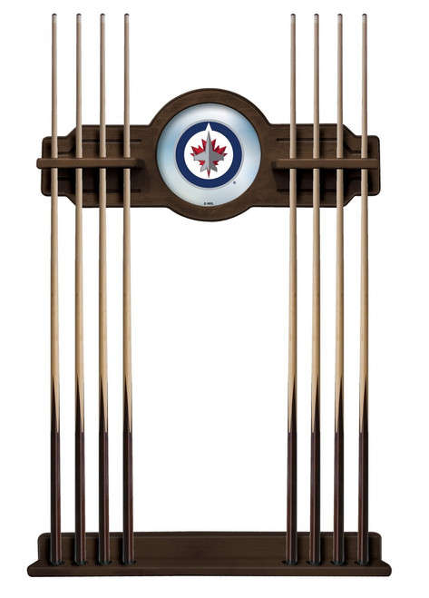Winnipeg Jets Cue Rack w/ Officially Licensed Team Logo (Navajo) Image 1