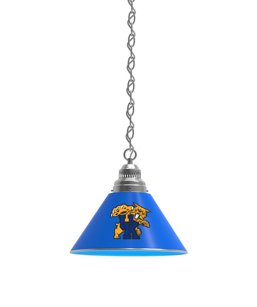 Kentucky Billiard Light w/ Wildcats Logo - Pendant (Chrome) Image 1