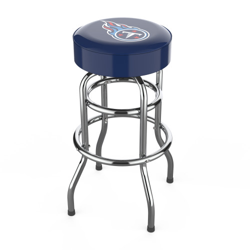 Tennessee Titans Swivel Chrome Bar Stool