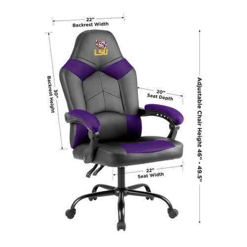 LSU Tigers Oversized Office Chair by Imperial