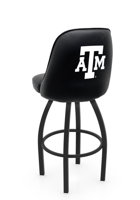 L048 Logo Grizzly Texas A&M Swivel Counter Stool