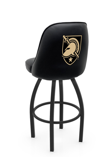 L048 Logo Grizzly US Military Academy (ARMY) Swivel Counter Stool