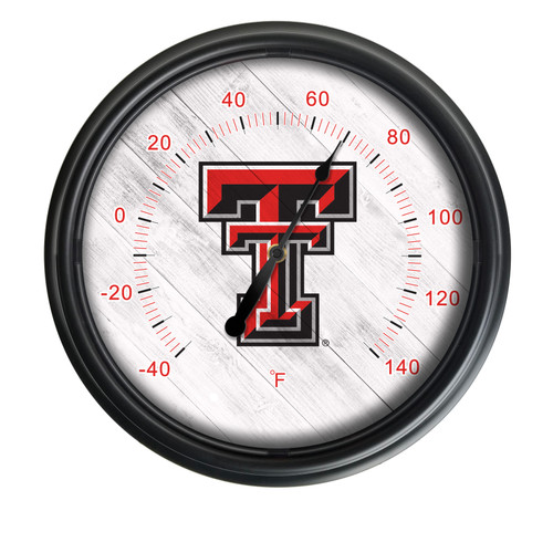 Texas Tech University Indoor/Outdoor LED Thermometer