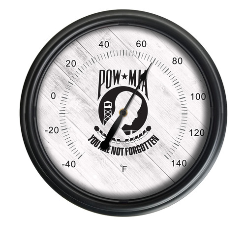 POW/MIA Indoor/Outdoor LED Thermometer