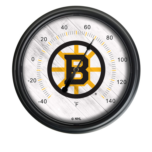 Boston Bruins Indoor/Outdoor LED Thermometer