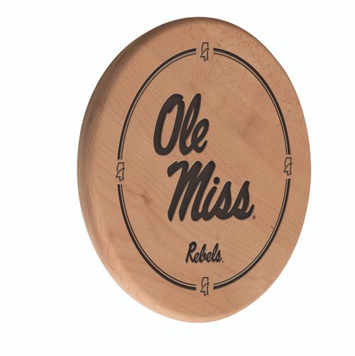 University of Mississippi Laser Engraved Solid Wood Sign