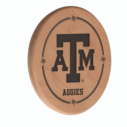 Texas A&M Laser Engraved Solid Wood Sign Texas A&M Laser Engraved Solid Wood Sign