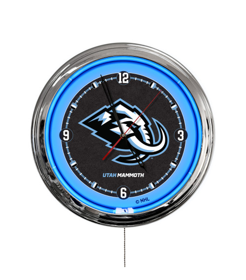 Utah Mammoth LED Wall Clock Utah Mammoth LED Wall Clock