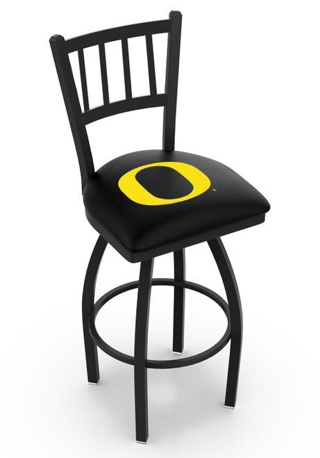 L018 University of Oregon Swivel Bar Stool