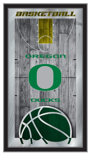 University of Oregon 15"x26" Basketball Wall Mirror