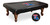 Louisiana Tech University Pool Table Cover - Officially Licensed Image 1