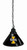 Idaho Billiard Light w/ Vandals Logo - Pendant (Black) Image 1