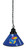 Kansas Billiard Light w/ Jayhawks Logo - Pendant (Black) Image 1