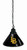 Long Beach State Billiard Light w/ 49ers Logo - Pendant (Black) Image 1