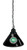 North Dakota Billiard Light w/ Fighting Hawks Logo - PeFighting Hawksant (Black) Image 1