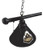 Purdue Billiard Light w/ Boilermakers Logo - 3 Shade (Black) Image