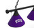 Texas Christian Billiard Light w/ Horned Frogs Logo - 3 Shade (Black) Image