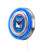 15" New York Rangers Clock w/ Double Neon Ring Image 2