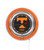 15" University of Tennessee Clock w/ Double Neon Ring Image 1