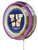 15" University of Washington Clock w/ Double Neon Ring Image