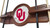 University of Oklahoma Cue Rack w/ Officially Licensed Team Logo (Chardonnay) Image