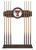 Texas Tech University Cue Rack w/ Officially Licensed Team Logo (Chardonnay)