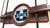 Utah State University Cue Rack w/ Officially Licensed Team Logo (Chardonnay) Image