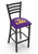 LSU Tigers Bar Stool - L004 Stationary Seat Image 1