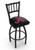 Alabama Crimson Tide A Script Bar Stool - L018 Swivel Seat Image 1