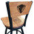 DePaul Blue Demons Bar Stool - L038 Engraved Logo Image 1