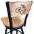 Gonzaga Bulldogs Bar Stool - L038 Engraved Logo Image 1