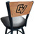 Grand Valley State Bar Stool - L038 Vinyl Seat Engraved Image 1