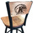 Kent State Golden Flashes Bar Stool - L038 Engraved Logo Image 1