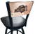 North Dakota State Bison Bar Stool - L038 Vinyl Seat Image 1