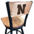 Nebraska Cornhuskers Bar Stool - L038 Engraved Logo Image 1