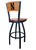 Northwestern Wildcats Bar Stool - L038 Engraved Logo