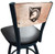 U.S. Military Academy Bar Stool - L038 Vinyl Seat Engraved Image 1