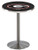 University of Georgia "G" L214 Pub Table w/ Stainless Base Image 1