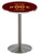 Iowa State University L214 Pub Table w/ Stainless Base Image 1