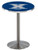 Xavier University L214 Pub Table w/ Stainless Base Image 1