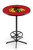 Chicago Blackhawks 'Red Top' L216 Pub Table w/ Black Base Image 1